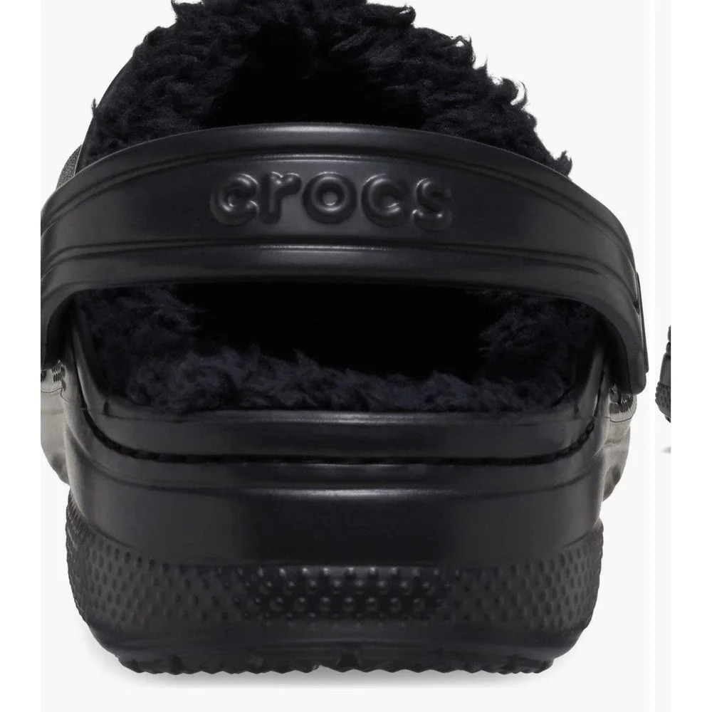 Crocs Unisex Baya Lined Clogs – Black – Women's 13 / Men's 11 NWT - Picture 4 of 6